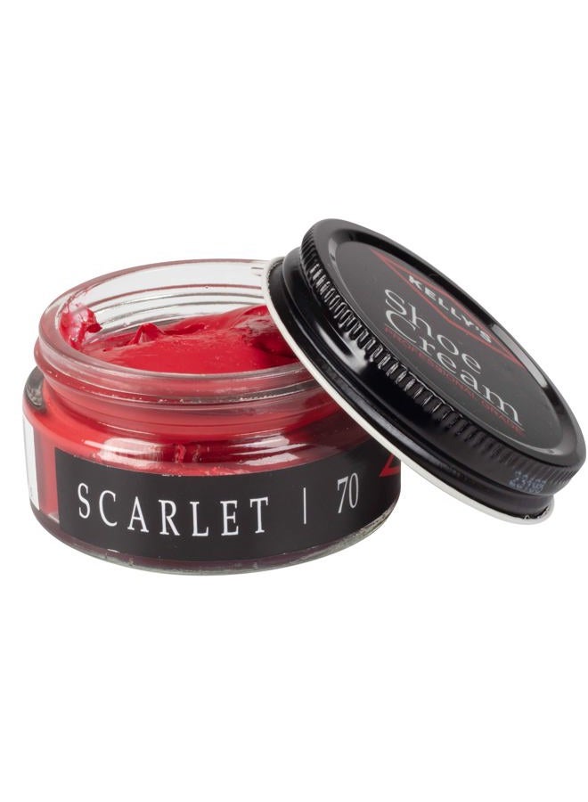 KELLYS Scarlet Shoe Polish 1.5 oz - Professional Leather Shoe Cream - Image 1