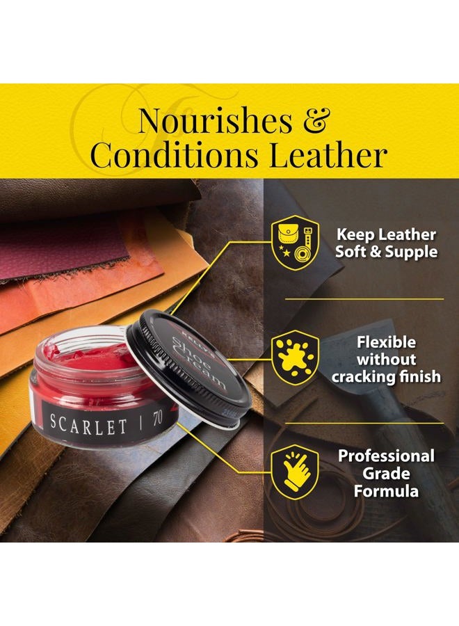 KELLYS Scarlet Shoe Polish 1.5 oz - Professional Leather Shoe Cream - Image 5