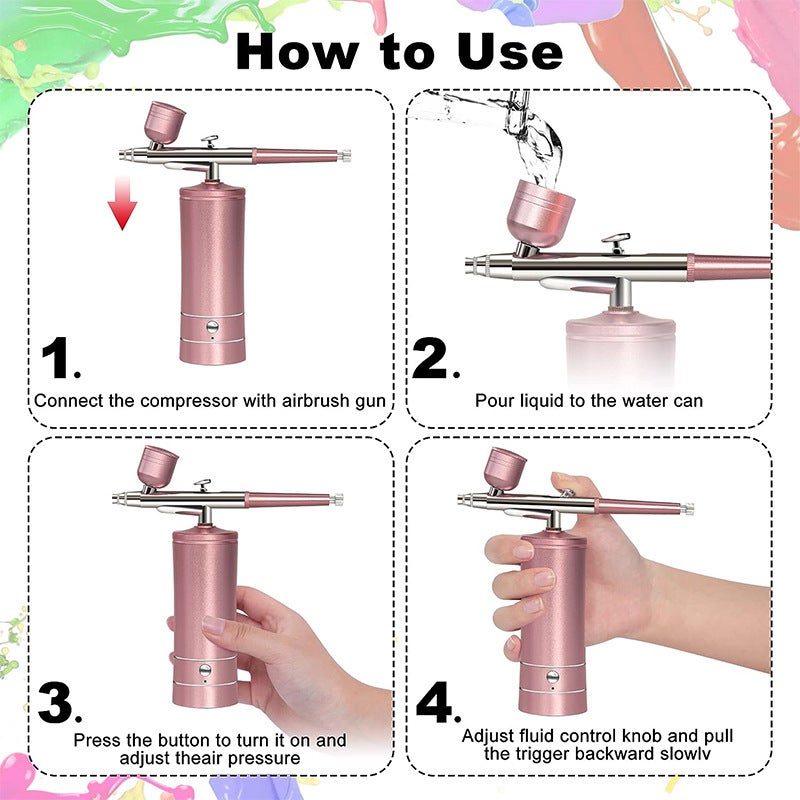 Oxygen Jet Facial Sprayer Beauty Machine - Image 4