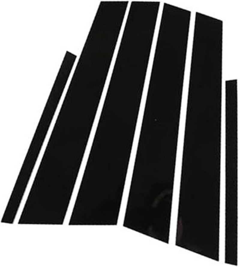 Wivplex 6 Pcs Car Door Window Trim Cover for Hyundai Equus - Image 1