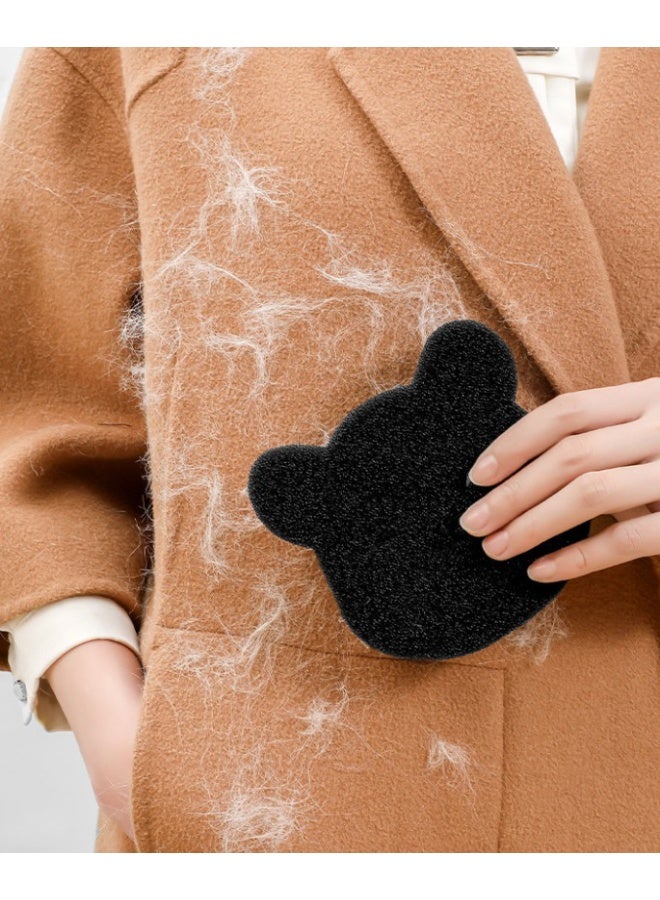 HOMESTAR 2-Pack Washing Machine Lint Rollers, Dry/Wet Dual-Use Anti-Tangle Hair Remover, Reusable Double-Side Fuzz Collector With Cartoon Design - Image 5