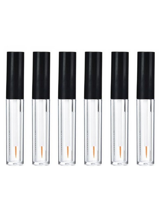 6Pcs 0.06Oz Empty Upscale Plastic Eyeliner Vials Tube Bottle Refillable Eyelash Growth Liquid Container Clear Mascara Bottle With Wand Applicators And Black Cap For Eyelash Eyebrow Growth Castor Oil - pzsku/ZDDB548852088A9FC4011Z/45/_/1694504978/398dd3b0-4099-4ea5-a7d5-cb9b65fd3bd0