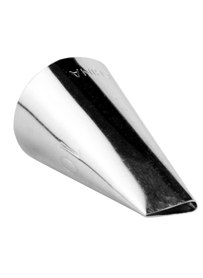 Restaurantware رأس تزيين الكعك من باستري تيك، 1 رأس تزيين قابل لإعادة الاستخدام - #101، مقاوم للانبعاج، من الفولاذ المقاوم للصدأ، رأس تزيين الورد، آمن في غسالة الصحون، لتزيين الكب كيك، الكعك، أو البسكويت - Image 1