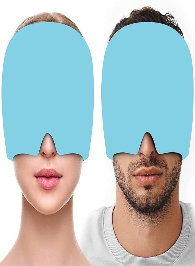 HGC - Migraine Relief Cap for Headaches, Sinuses, Tension Relief for Men & Women Hot and Cold Therapy Relaxing Thermax Migraine Cap, Migrane Relaxing Cap - (multicolor) - Image 2