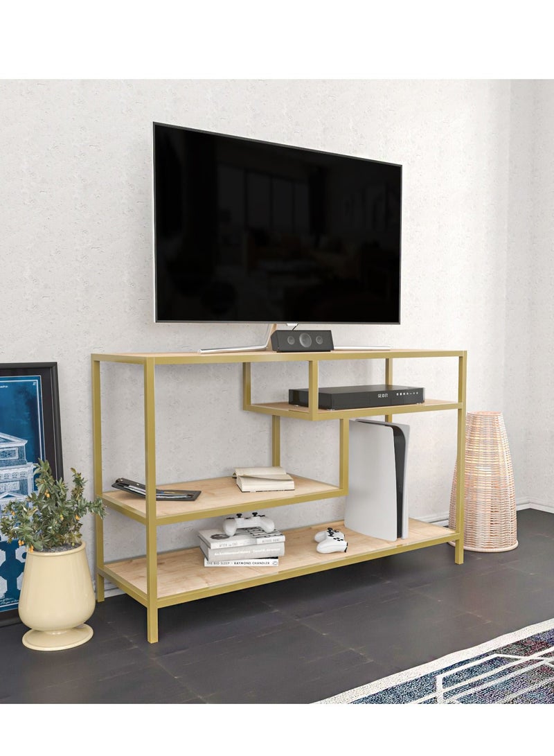 Home gallery Tv Stand - Biege 75X120X39 - Image 1