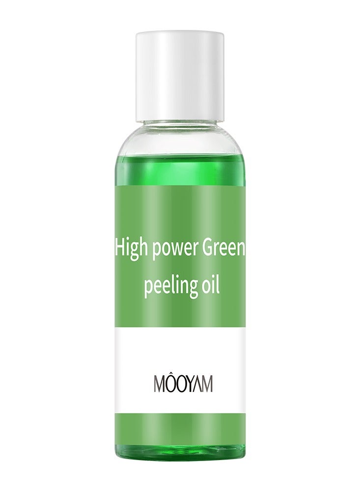 MOOYAM Peeling Oil for Dark Skin, Green Extra Strength Exfoliating Body Peeling Oil, Chemical Peel Solution for Hands and Feet, Effective Exfoliation for Smooth and Radiant Skin - Image 3