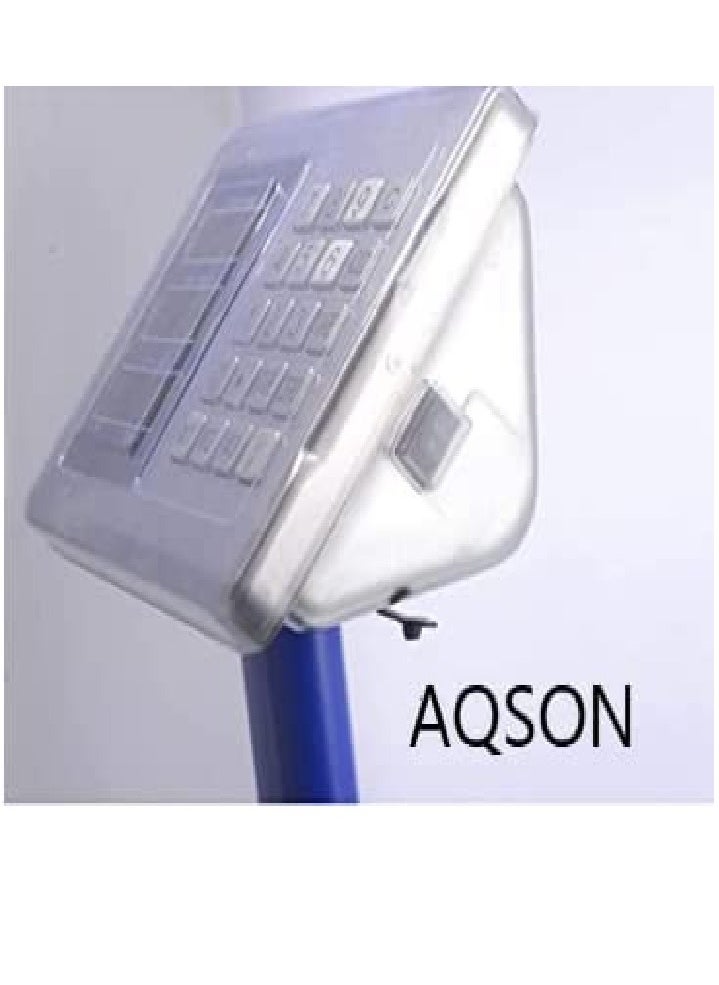 AQSON AQSON Digital Weight Scale 500kg; Parcel Scale Postal Scales Platform Scales Digital LCD Display 90 ° Folding Adjustable Background Lighting Industrial Scale (Size : 500KG)  - Image 3