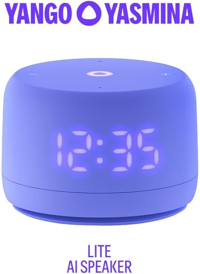 Yasmina Yango Yasmina Lite | Smart AI Speaker | Full Sound, Bold performance, Stereo Pairing | Speaks English & Arabic | YangoPlay unlimited Movies, Series, Music, Quran | Kids Teacher & Translator - Image 1