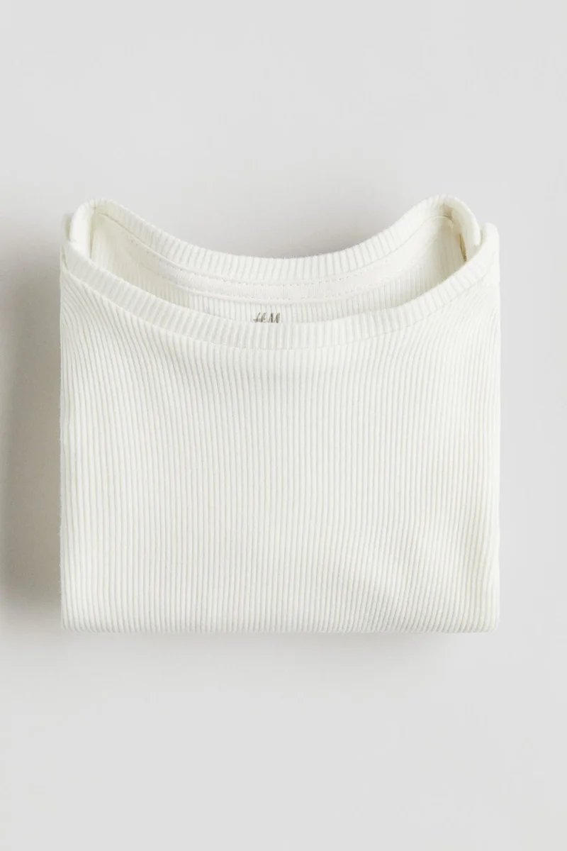 H&M 2-piece dungarees and bodysuit set