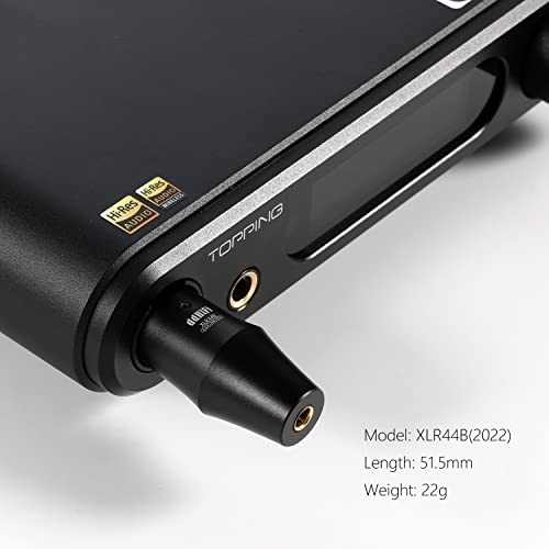 DD ddHiFi XLR44B (2022) XLR 4pin to 4.4mm Balanced Headphone Jack Adapter, Audio Converter for Earphones/Headphones - Image 5