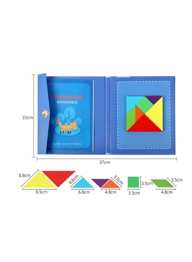 Magnetic tangram notebook game - Image 2