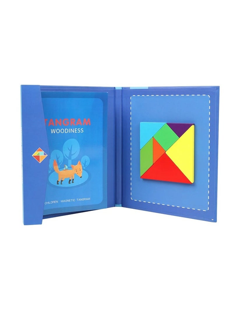 Magnetic tangram notebook game - Image 4