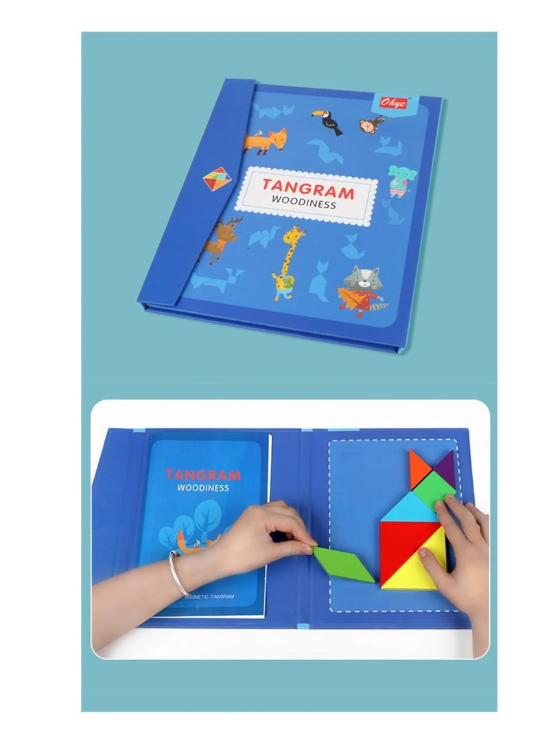 Magnetic tangram notebook game - Image 5