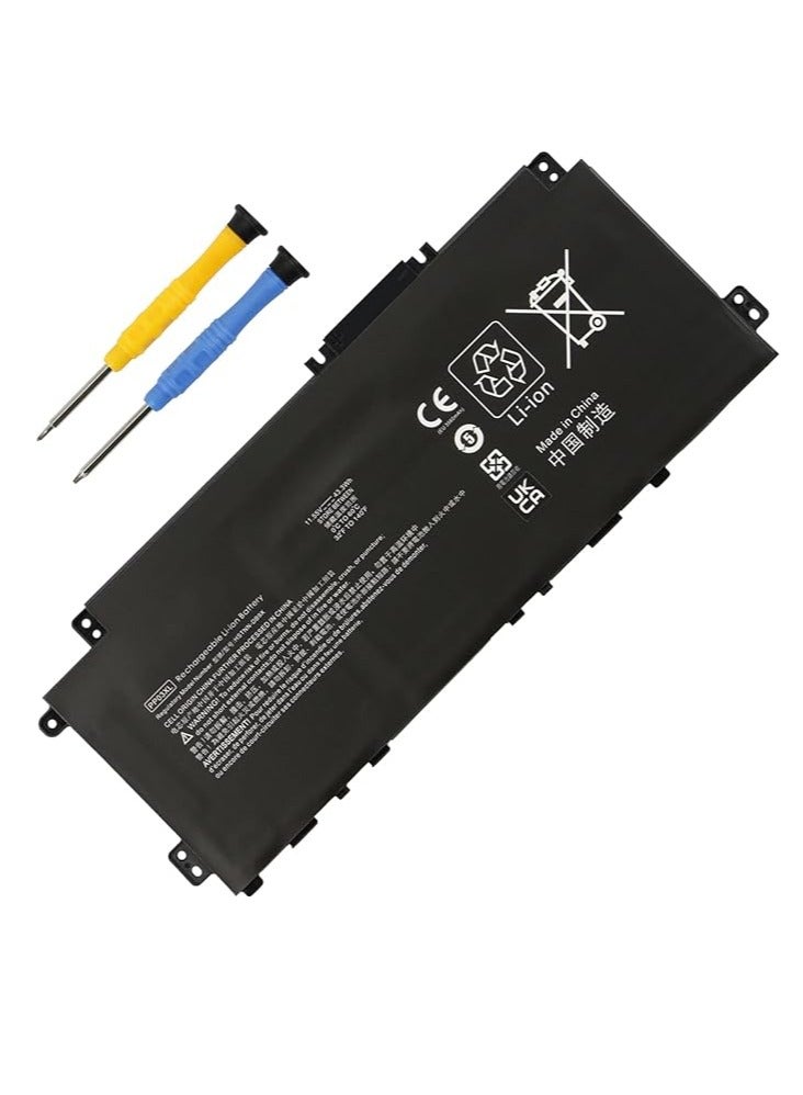 Terabyte Replacement PV03XL PP03XL Laptop Battery for HP Pavilion X360 14-dw0xxx 14-dw1xxx 13-bb0xxx 13-bb1xxx 14-dk0xxx 14-dk1xxx 14-dv0xxx 14-dv1xxx 14-dv2xxx 14-dw1210 ng 14-dw1017ns dw0004nl dw0011nl dw1001nl - Image 1