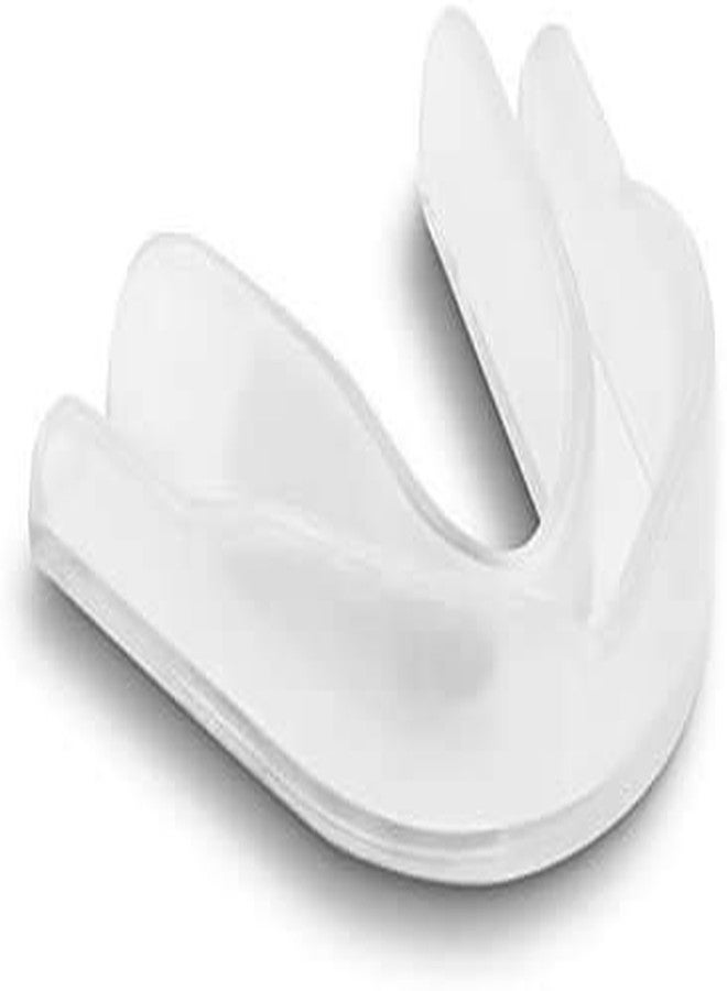 DRANGE Mouth Guard/Gum Shield - for boxing, MMA, rugby, muay thai, hockey, judo, karate martial arts and all contact sports PACK OF 1 (CLEAR WHITE) - Image 1