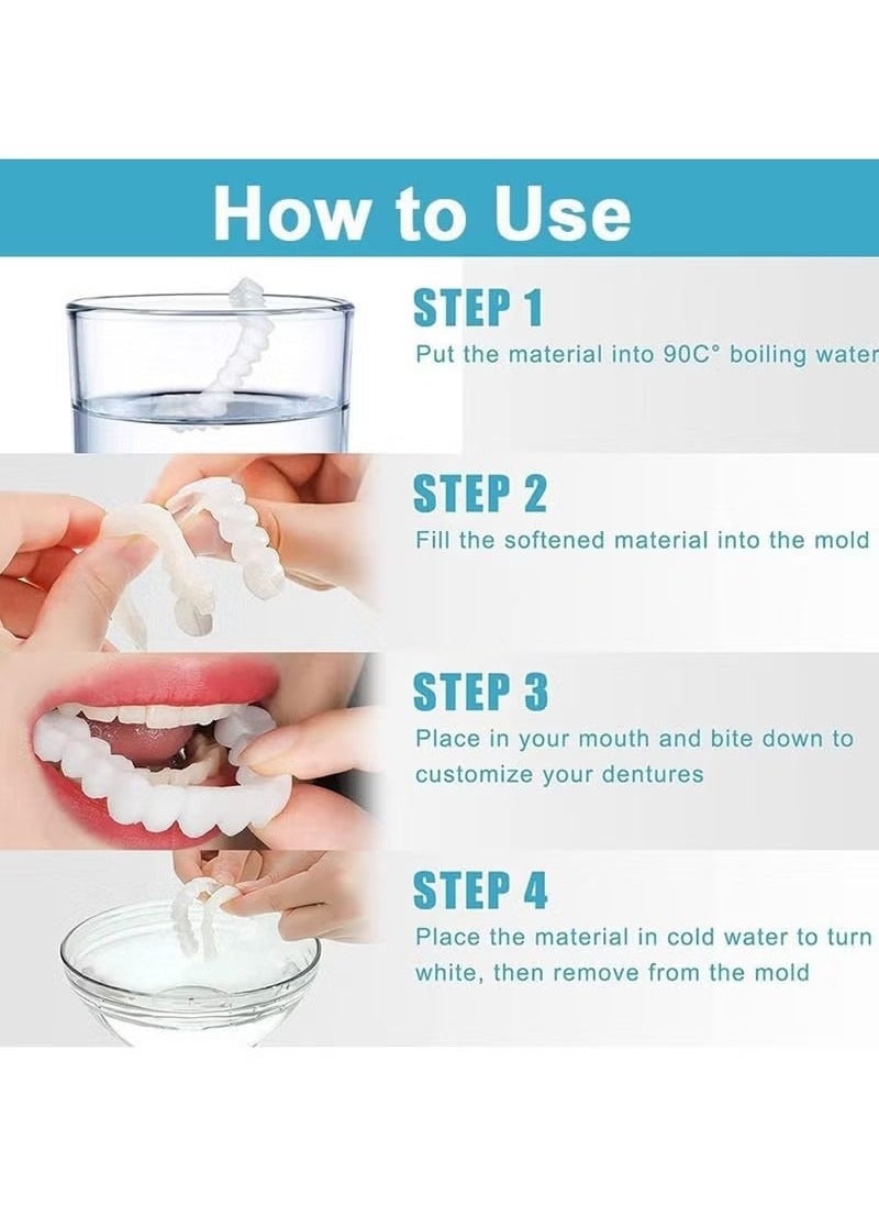 Generic Tooth Repair Kits Customizable Temporary Denture Molds to Restore a Confident Smile  - Image 3