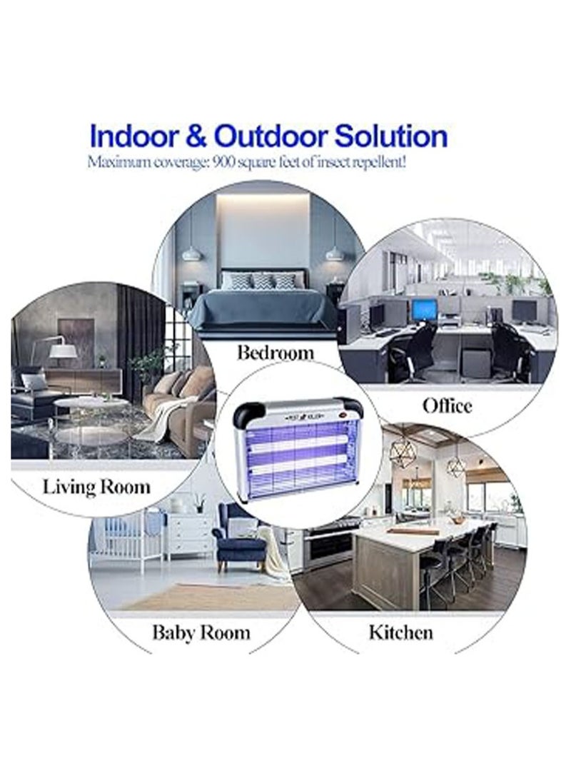 general Mosquito Killer, Fly and Insect Killer UV light Attract to Zap Flying Insects, Trap for Bug Zapper, Fly Zapper, Fly Killer, Fly Swatter, Wasp Killer - 40x25 cm - Image 4