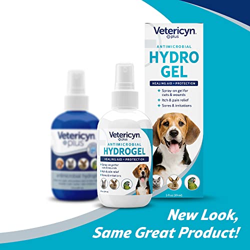 Vetericyn Plus Dog Wound Care Hydrogel Spray | Healing Aid and Wound Protectant, Sprayable Gel to Relieve Dog Itchy Skin, Safe for All Animals. 3 Ounces - Image 2