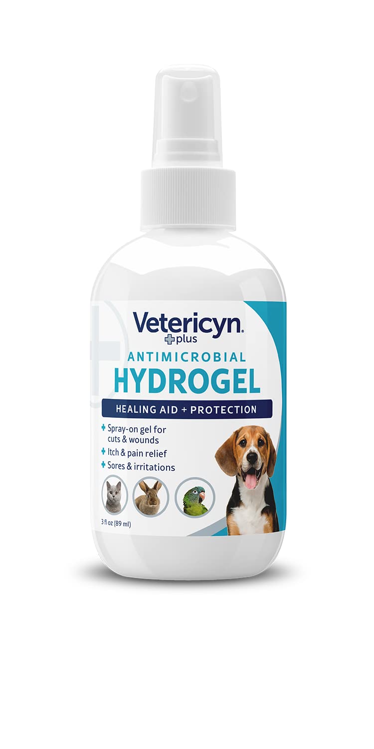 Vetericyn Plus Dog Wound Care Hydrogel Spray | Healing Aid and Wound Protectant, Sprayable Gel to Relieve Dog Itchy Skin, Safe for All Animals. 3 Ounces - Image 3