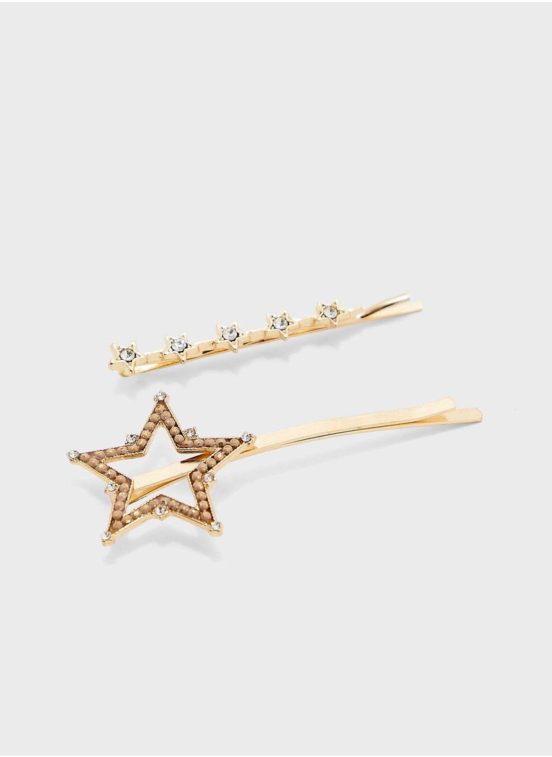 Claires Kids Star Hair Clip  - Image 2