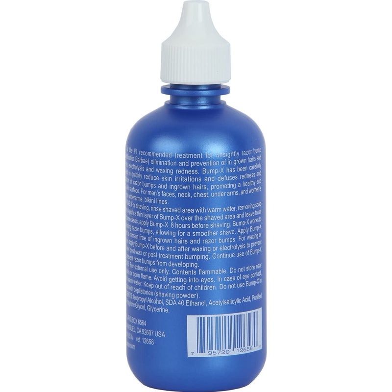 REXSOL Bump-X Solution | Treatment of: Razor Bumps, Ingrown Hairs, Razor Burn, Electrolysis/Waxing Redness | For Men & Women. (150 ml / 5 fl oz) - Image 2