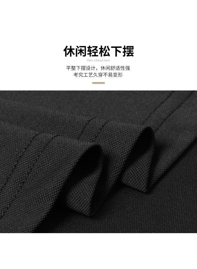 Tucano summer Men's T-shirt Solid Color Versatile Comfortable Casual Men's Polo Shirt - Image 5