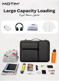 14 Inch Laptop Bag with Strap, Convertible Messenger Bag Shoulder Bag, Computer Bag Briefcase Handbag, Multi-Functional with 3 Small Outerside Pocket / Handle / Belt - pzsku/ZDDB68DECD663029B0E85Z/45/_/1737603186/a2b280ad-3e4e-4870-8480-17e186595957