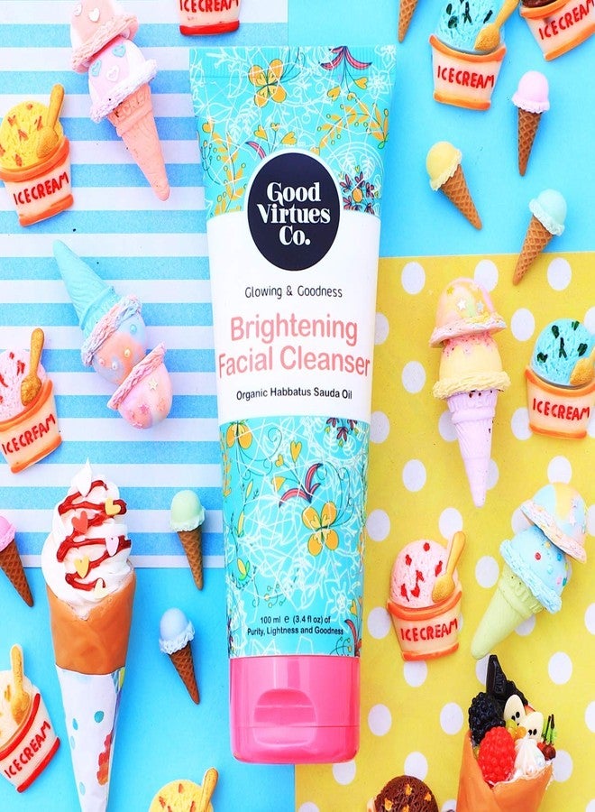 جود فيرتشوز كو. غسول الوجه المفتح والمرطب من جود فيرتشوز | غسول بالأحماض الأمينية مع خلاصة جبال الهيمالايا وفيتامين سي لاختراق عميق ولون بشرة أكثر إشراقًا | 100 مل - Image 2