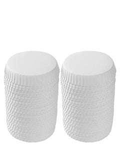 100pcs Disposable Paper Cup Covers, Coffee Tea Cup Covers Recycled Paper Drinking Cup Lids Covers Perfect for Travel Hotel Coffee Bar Parties Wedding Home Kitchen 7.5 X 7.5cm