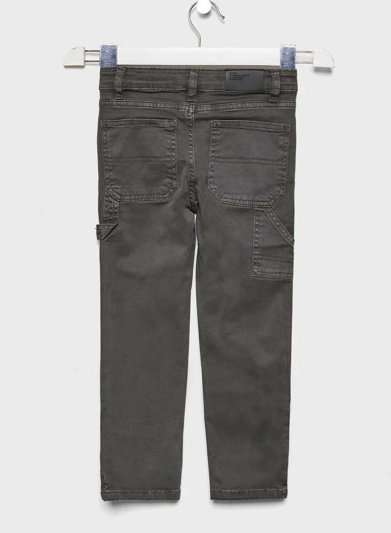 MANGO Kids Cargo Pants