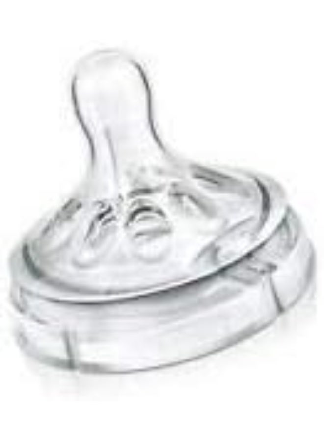 Philips حلمات فيليبس أفينت الطبيعية لتغذية حديثي الولادة - 4 قطع (عبوة من 1) - Image 3