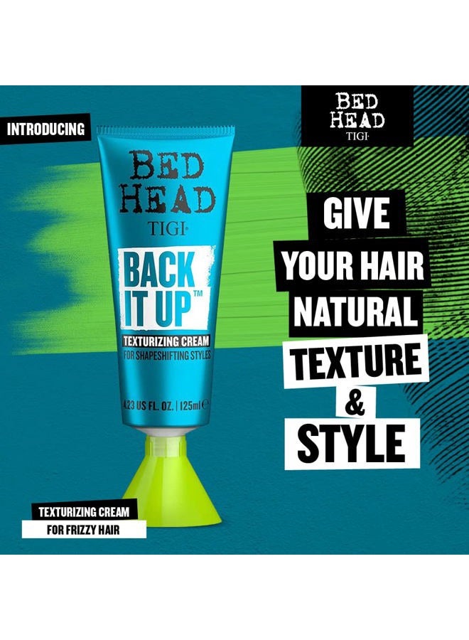 TIGI Bed Head Back It Up texturizing Cream for Shape and Texture 4.23 fl oz - Image 4