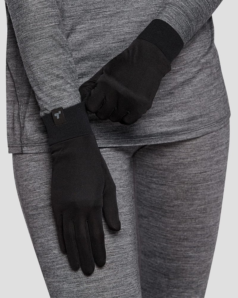 Terramar Adult Thermasilk Glove Liner Winter Gloves for Men and Women Skiing, Hikking, Cold Weather Activities, Large - Image 2