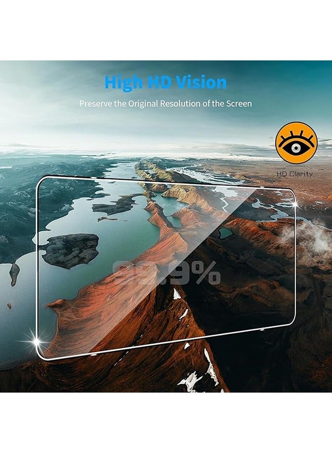 2 Pack Xiaomi Poco X7 5G Screen Protector, 9H Tempered Glass Screen Protector for Xiaomi Poco X7 5G, Premium 3D Curved Edge Guard Film, Case Friendly, Anti-Scratch Film (Edge Adhesive) - Image 5