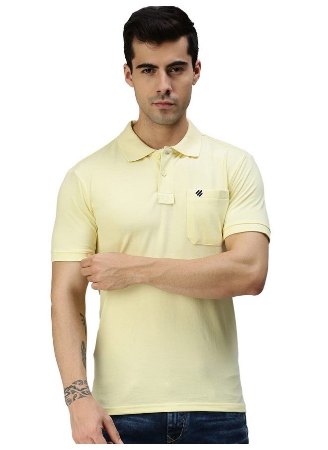 ONN Men's Canary Yellow Half Sleeves Polo Collar T-Shirt with Pocket(Size : Large) - pzsku/ZDDB6E7A8B631D3F10A88Z/45/_/1740982674/f22c403c-4671-43a9-8b07-30628dad1e43