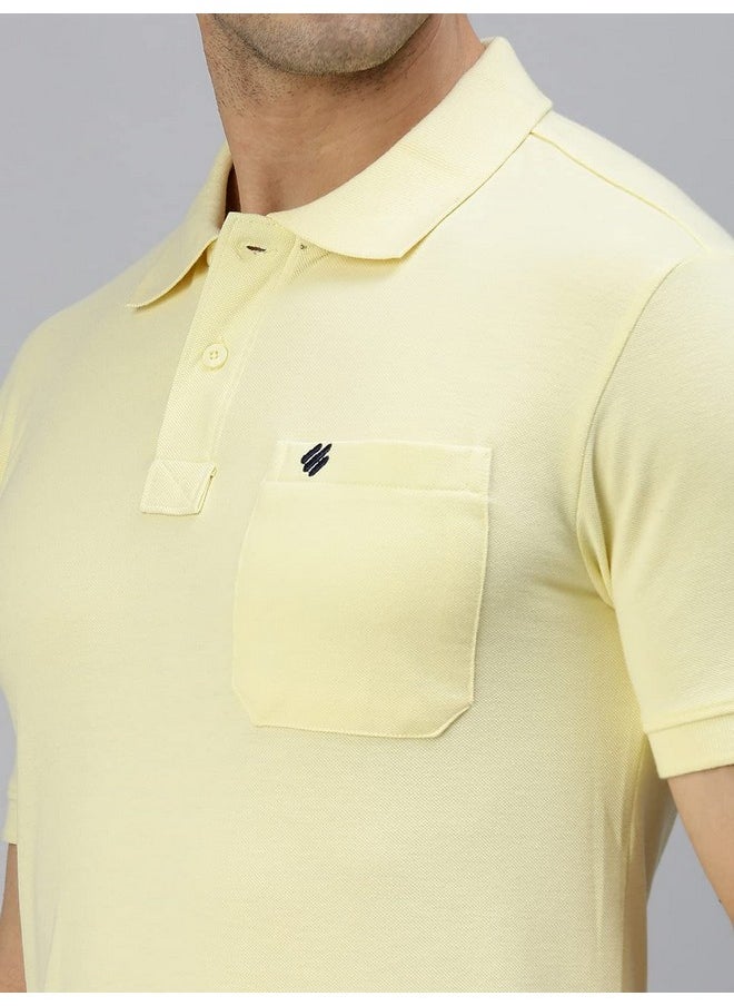 ONN Men's Canary Yellow Half Sleeves Polo Collar T-Shirt with Pocket(Size : Large) - pzsku/ZDDB6E7A8B631D3F10A88Z/45/_/1740982675/b434d274-b7fd-4112-b556-8aa68cb89548