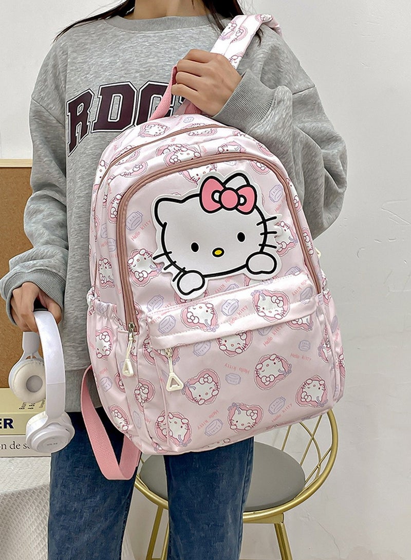 RATSAW HelloKitty Backpack for School Kids Backpack Laptop Backpack School Bag Cute Anime Backpack for Girls Boys - Image 5