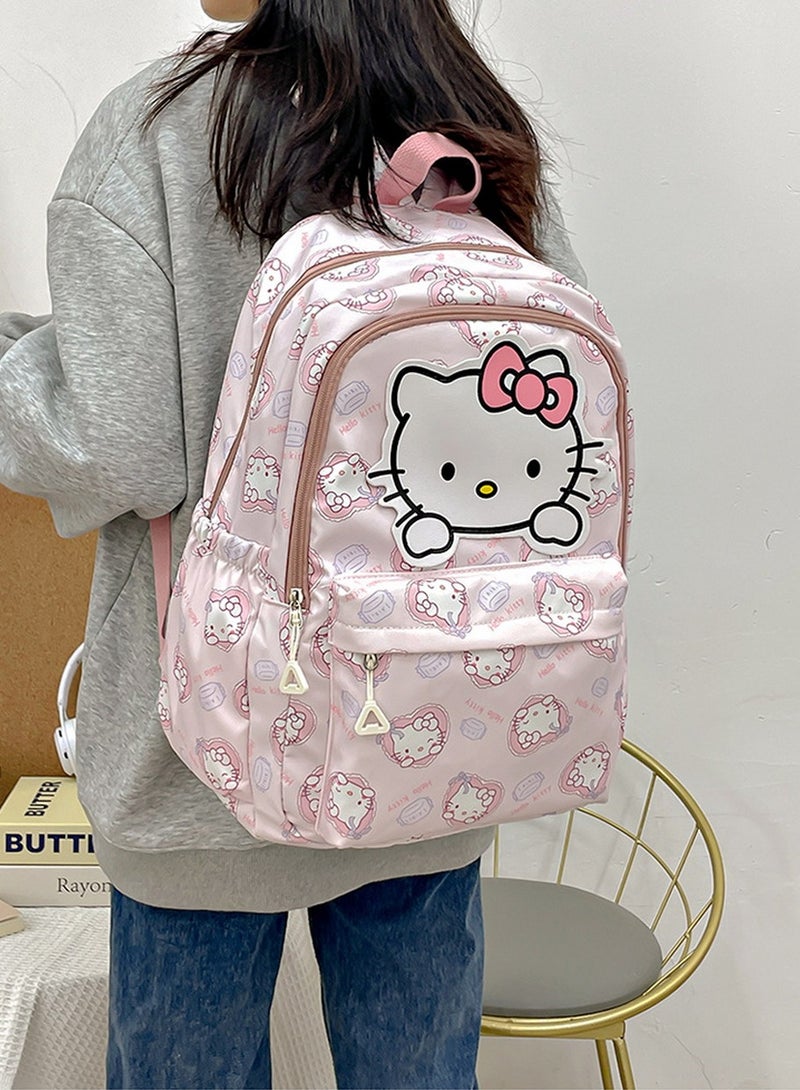 RATSAW HelloKitty Backpack for School Kids Backpack Laptop Backpack School Bag Cute Anime Backpack for Girls Boys - Image 2