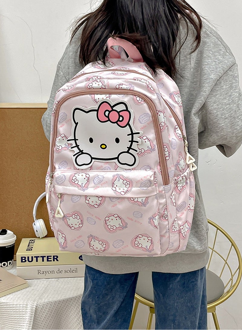 RATSAW HelloKitty Backpack for School Kids Backpack Laptop Backpack School Bag Cute Anime Backpack for Girls Boys - Image 3