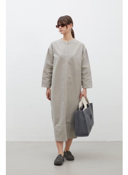 Manuka Oversize Denim Dress Stone  - Image 2