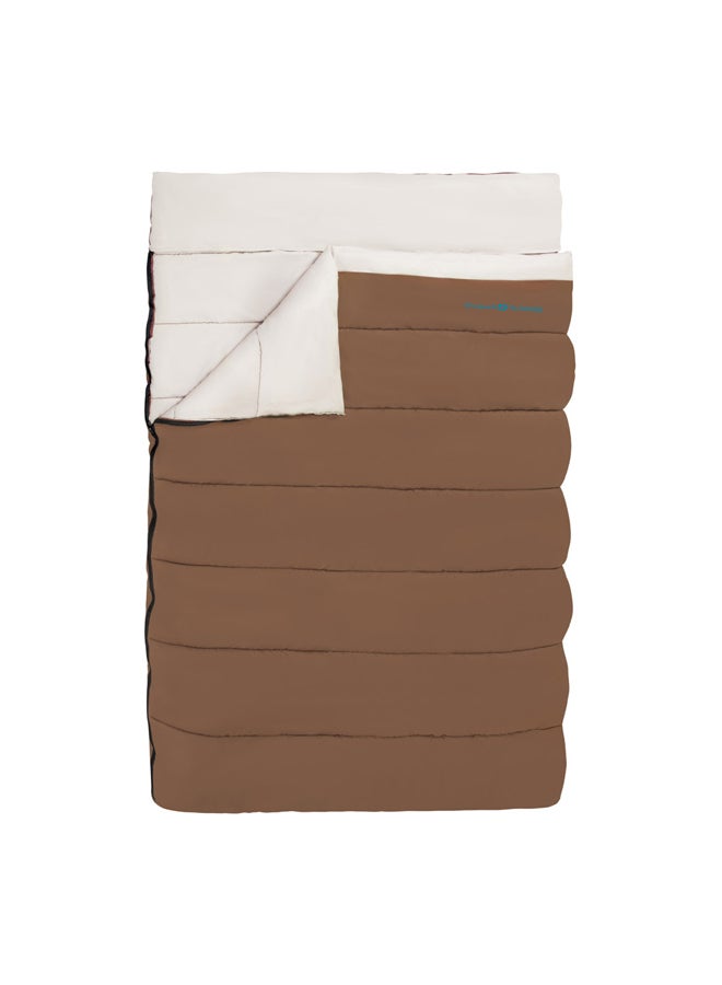 AL SANIDI حقيبة نوم للتخييم، ساندي، الحجم 195*145 سم - Image 1