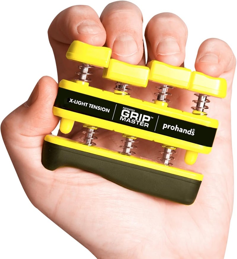 Prohands Gripmaster Hand Exerciser - X-Light Tension Finger Exerciser for Strength and Rehabilitation - Image 1