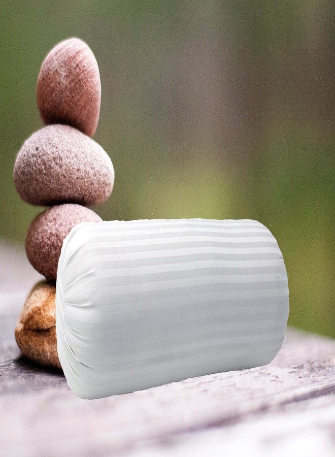 ZLXO Microfibre Round Bolster Bed/Sofa/Diwan Pillow | Light, Soft & Fluffy for Neck & Back Support | Washable Breathable, Durable (1, Off White) - Image 2