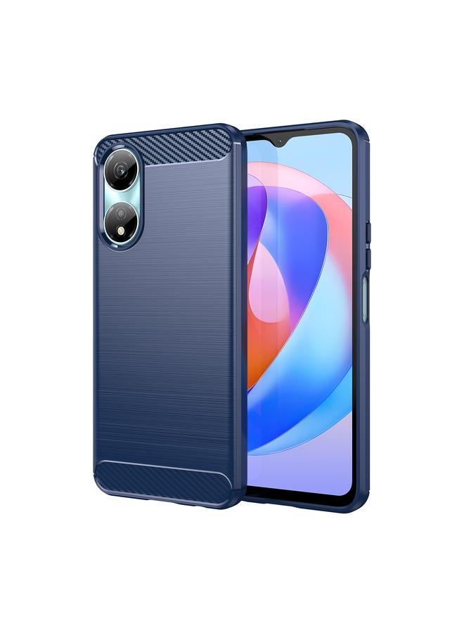 اس-توب جراب لهاتف Honor Play 40 مصنوع من ألياف الكربون TPU بملمس ناعم - Image 1