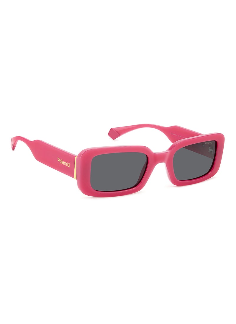 Women's Polarized Rectangular Sunglasses - Pld 6208/S/X Pink Millimeter - Lens Size: 52 Mm - pzsku/ZDDB74529A4E8526FF3C1Z/45/_/1708348230/bf217ff9-d28b-456e-a93f-14b66608e5f6