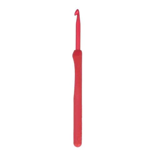 Tulip Etimo Red Crochet Hook SoftGrip 500mm 1pc - Image 3
