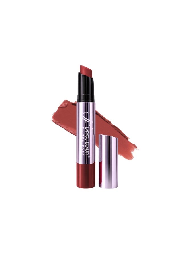 Lakyou Beauty Filter Face Endless Stap Lip Crayon | Long-Lasting Pure Matte Lip Crayon | Highly Pigmented Non-Drying Formula | Comfortable Wear | Soft Nude 17 | 3.5g - Image 1