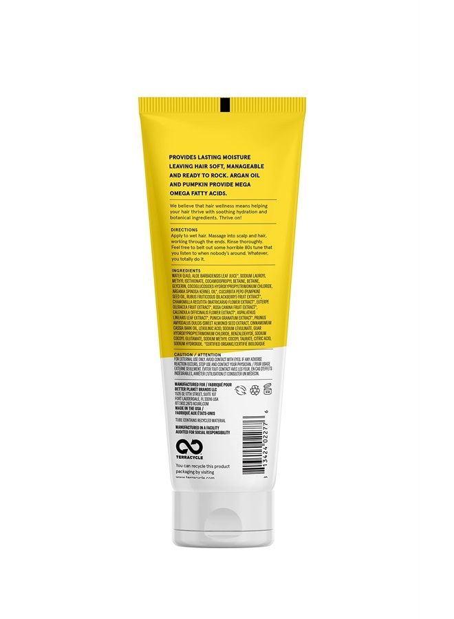 Acure Ultra Hydrating Shampoo & Conditioner Duo - 100% Vegan - With Argan Oil & Pumpkin - Ultra Moisturizing - 8 Fl Oz (Pack of 2) - Image 3