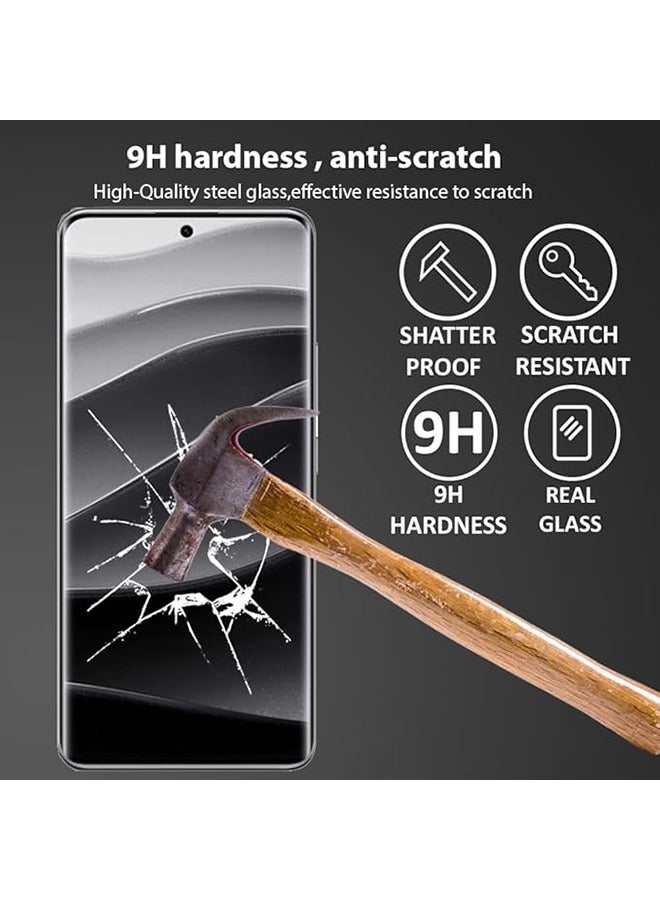 2 حزمة Xiaomi Redmi ملاحظة 14 برو + 5G حامي الشاشة ، 9H حامي شاشة الزجاج المقوى لـ Xiaomi Redmi ملاحظة 14 برو + 5G ، فيلم حارس الحافة المنحني 3D المتميز ، فيلم صديق للحالة ، فيلم مضاد للخدش (لاصق الحافة) - Image 4