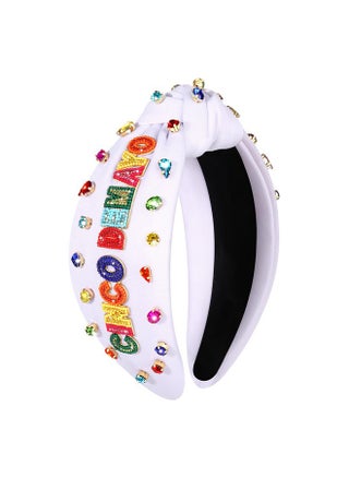 Rhinestone Crystal Jeweled Wide Top Knot Headband - Chili Sombrero Mexican Hair Accessories For Women, Cinco De Mayo Fiesta Gift - pzsku/ZDDB7B9CBD38C6A500AC7Z/45/_/1735566833/9d29cdd3-4826-4034-997c-e0da00145856